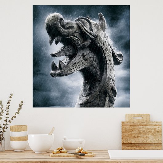 Viking Warrior Poster (Küche)