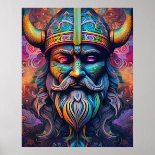 Viking Warrior Poster (Vorne)