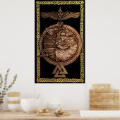 Viking Warrior Poster (Küche)