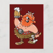 VIKING WARRIOR POSTKARTE (Vorderseite)