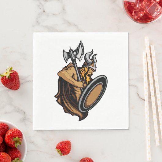 Viking Warrior Serviette (Beispiel)