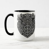 Viking Warrior Shield Tasse (Links)