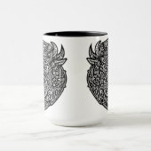 Viking Warrior Shield Tasse (Zentrum)