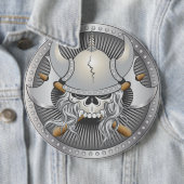 Viking Warrior Skull Button (Beispiel)