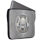 Viking Warrior Skull Laptopschutzhülle (Vorne Rechts)