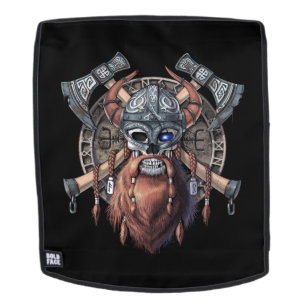 Viking Warrior Skull Rucksack