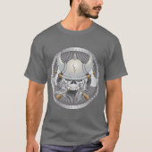 Viking Warrior Skull T-Shirt (Vorderseite)