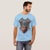 Viking Warrior Skull T-Shirt (Vorne ganz)