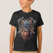 Viking Warrior Skull T-Shirt (Vorderseite)