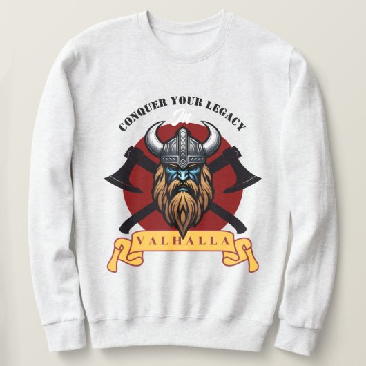 Viking Warrior Sweatshirt (Design vorne)
