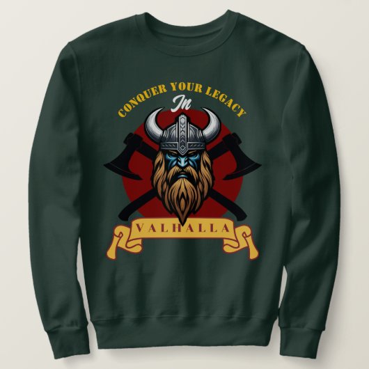 Viking Warrior Sweatshirt (Design vorne)