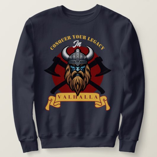 Viking Warrior Sweatshirt (Design vorne)