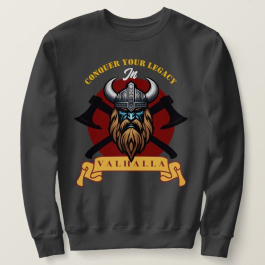 Viking Warrior Sweatshirt (Design vorne)