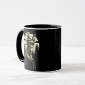 Viking Warrior Tasse (Vorderseite Links)