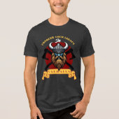 Viking Warrior Tri-Blend Shirt (Vorderseite)