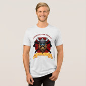 Viking Warrior Tri-Blend Shirt (Vorderseite voll)