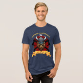 Viking Warrior Tri-Blend Shirt (Vorderseite voll)