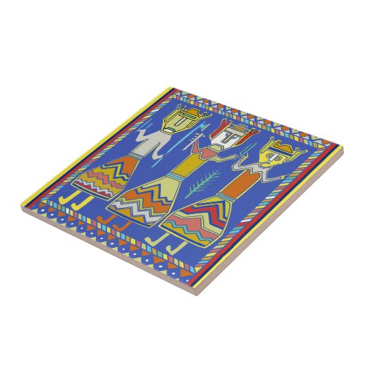 Viking Warriors Fliese (Seite)