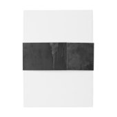 Viking Wolf & Rose. Ein stilisierter Wolfskopf, Einladungsbanderole (Rückseitenbeispiel)