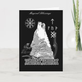 Viking Wolf Sessingkarte Karte (Vorderseite)