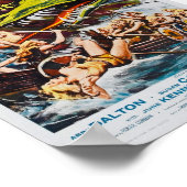 Viking Women and Sea Serpent Movie Poster (Ecke)