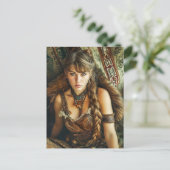 Viking Women Timeless Beauty Postkarte (Stehend Vorderseite)