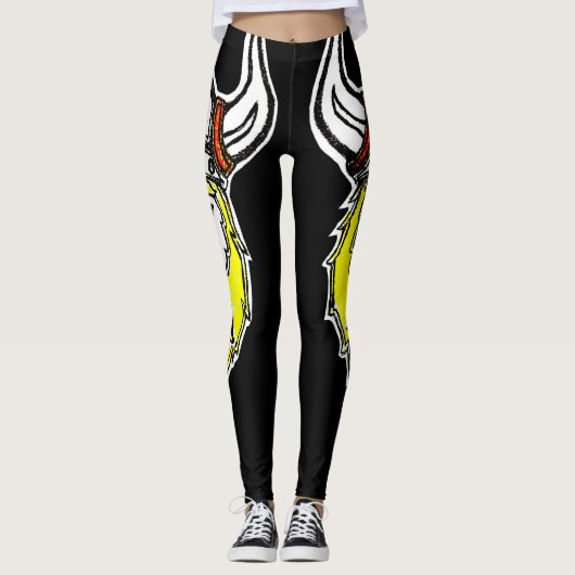 Viking Workout Yoga-Leggings Leggings (Vorderseite)