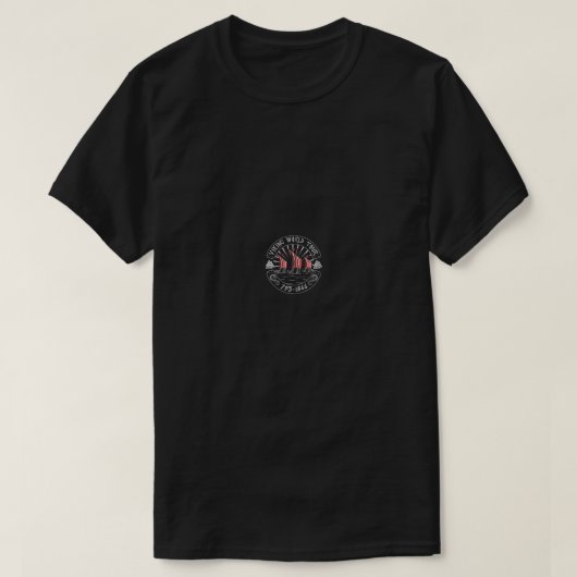 Viking World Tour Zip T-Shirt (Design vorne)