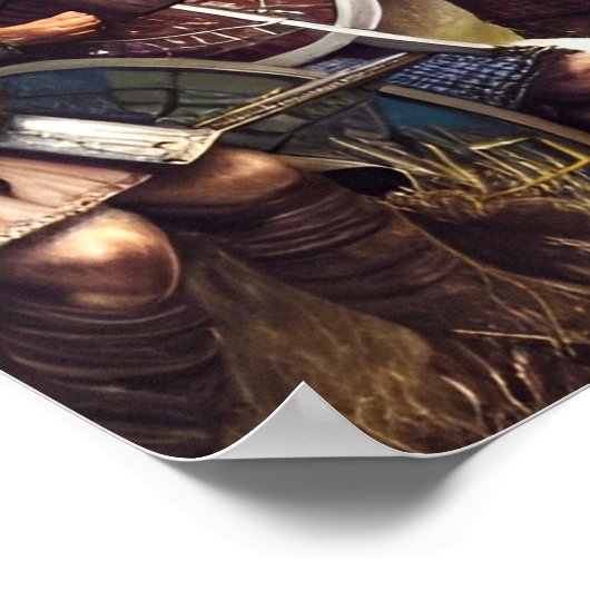 Vikings gemeinsam vorwärts poster (Ecke)