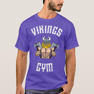 Vikings Gym Vikings Nord Fitness Bodybuilding T-Shirt