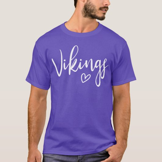 Vikings High School Vikings Sportteam Frauen T-Shirt (Vorderseite)