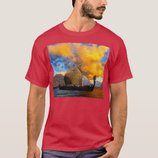 VIKINGS IN DER FESTPLATTE T-Shirt