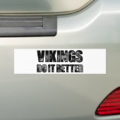 Vikings machen es besser autoaufkleber (Auf Auto)