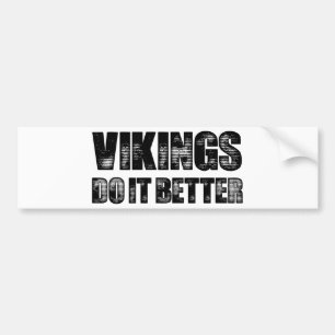 Vikings machen es besser autoaufkleber