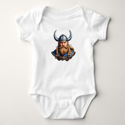 Vikings Nordic Baby Strampler (Vorderseite)