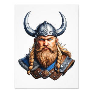 Vikings Nordic Man Fotodruck