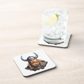 Vikings Nordic Man Getränkeuntersetzer (Rechte Seite)