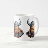 Vikings Nordic Man Kaffeetasse (VorderseiteRechts)