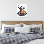 Vikings Nordic Man Leinwanddruck (Insitu (Schlafzimmer))