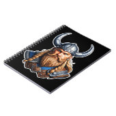 Vikings Nordic Man Notizblock (Linke Seite)