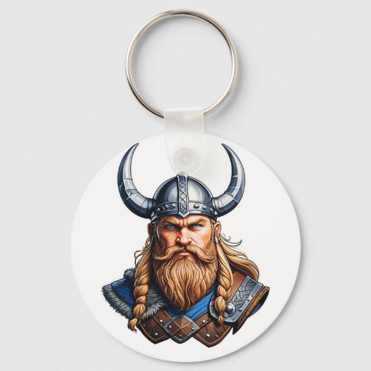 Vikings Nordic Man Schlüsselanhänger (Vorderseite)