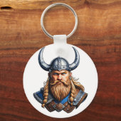 Vikings Nordic Man Schlüsselanhänger (Vorderseite)