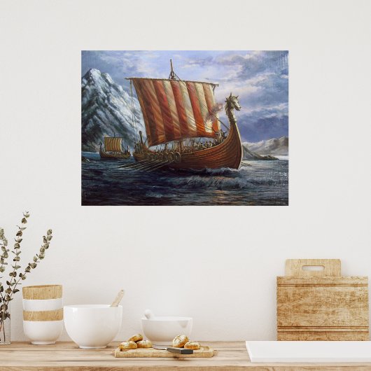 Vikings Poster (Küche)