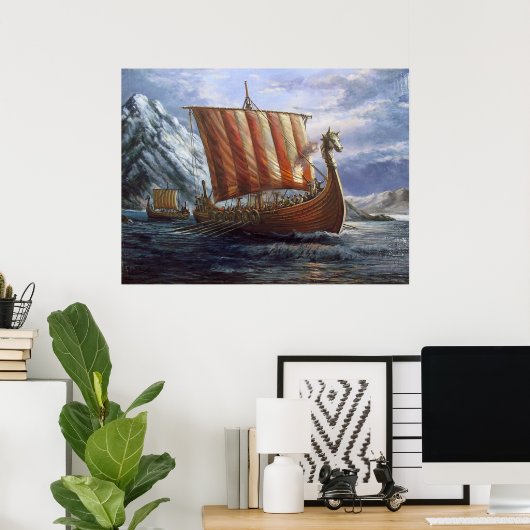 Vikings Poster (Heimbüro)