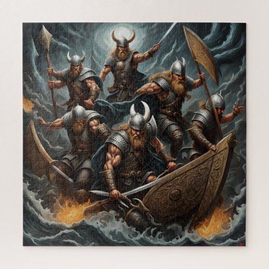 Vikings Puzzle (Vertikal)