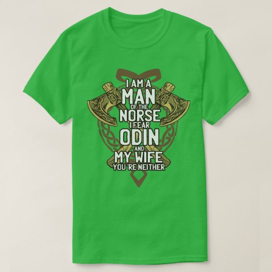 Vikings Quote T-Shirt (Design vorne)