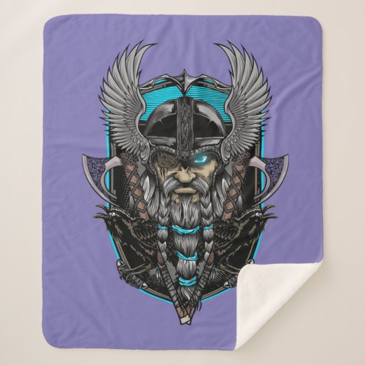 Vikings Sherpa Blanket Sherpadecke (Vorderseite)
