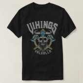 Vikings Sieg oder Valhalla T-Shirt (Design vorne)