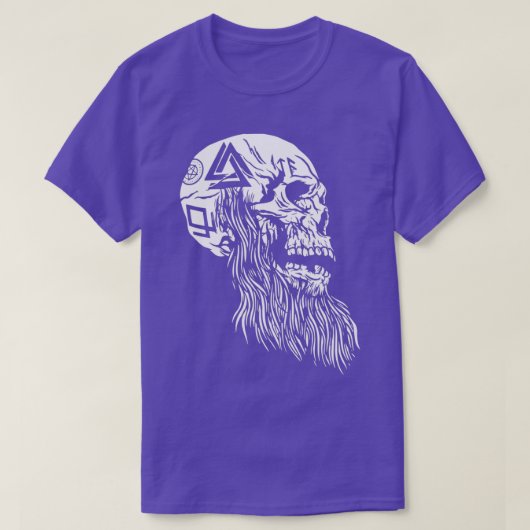 Vikings Skull 3 T-Shirt (Design vorne)