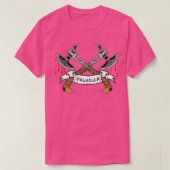 Vikings Valhalla mit ax T-Shirt (Design vorne)